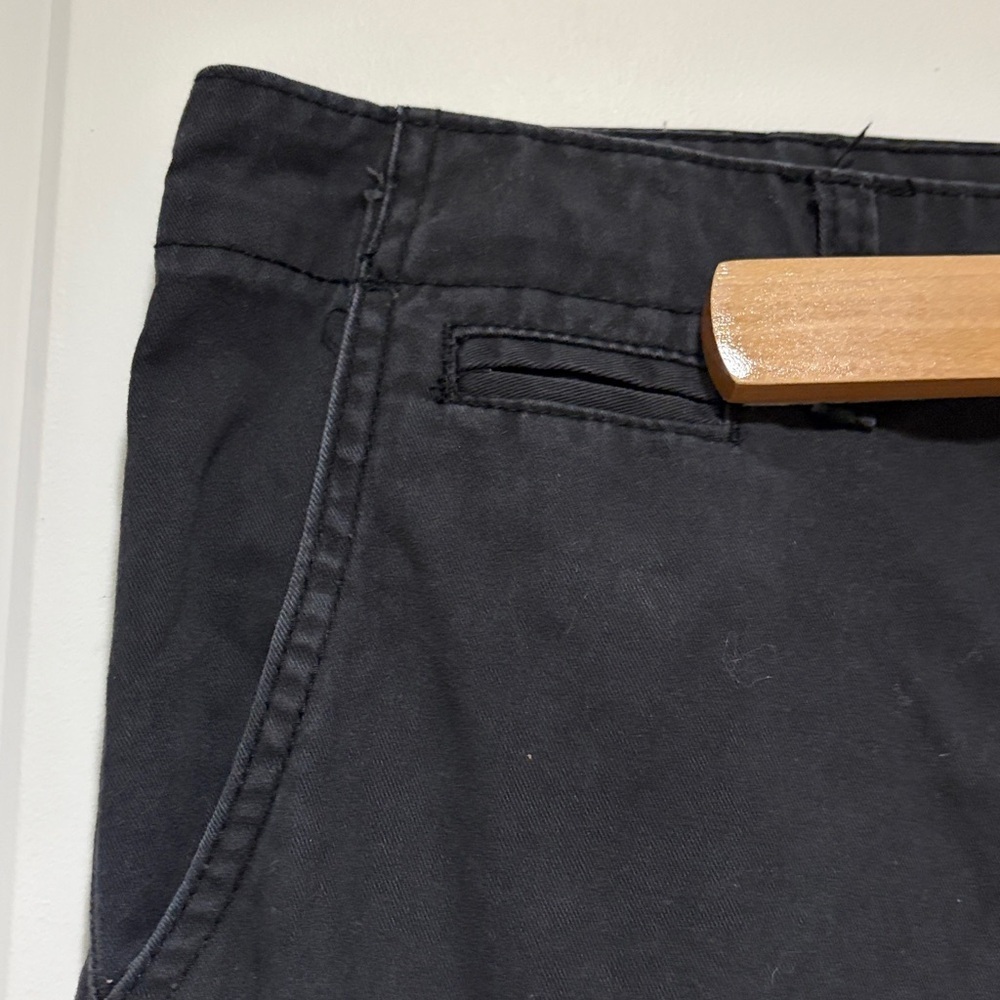 Men's bluenotes slim straight chino Black Pants - Picture 3 of 6